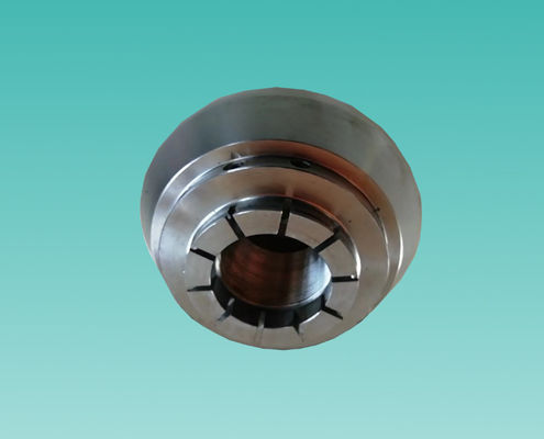 35CrMoA-5 TLT Thiết bị quạt công nghiệp Blade Shank Nut M45 * 1.5 111 * 72mm